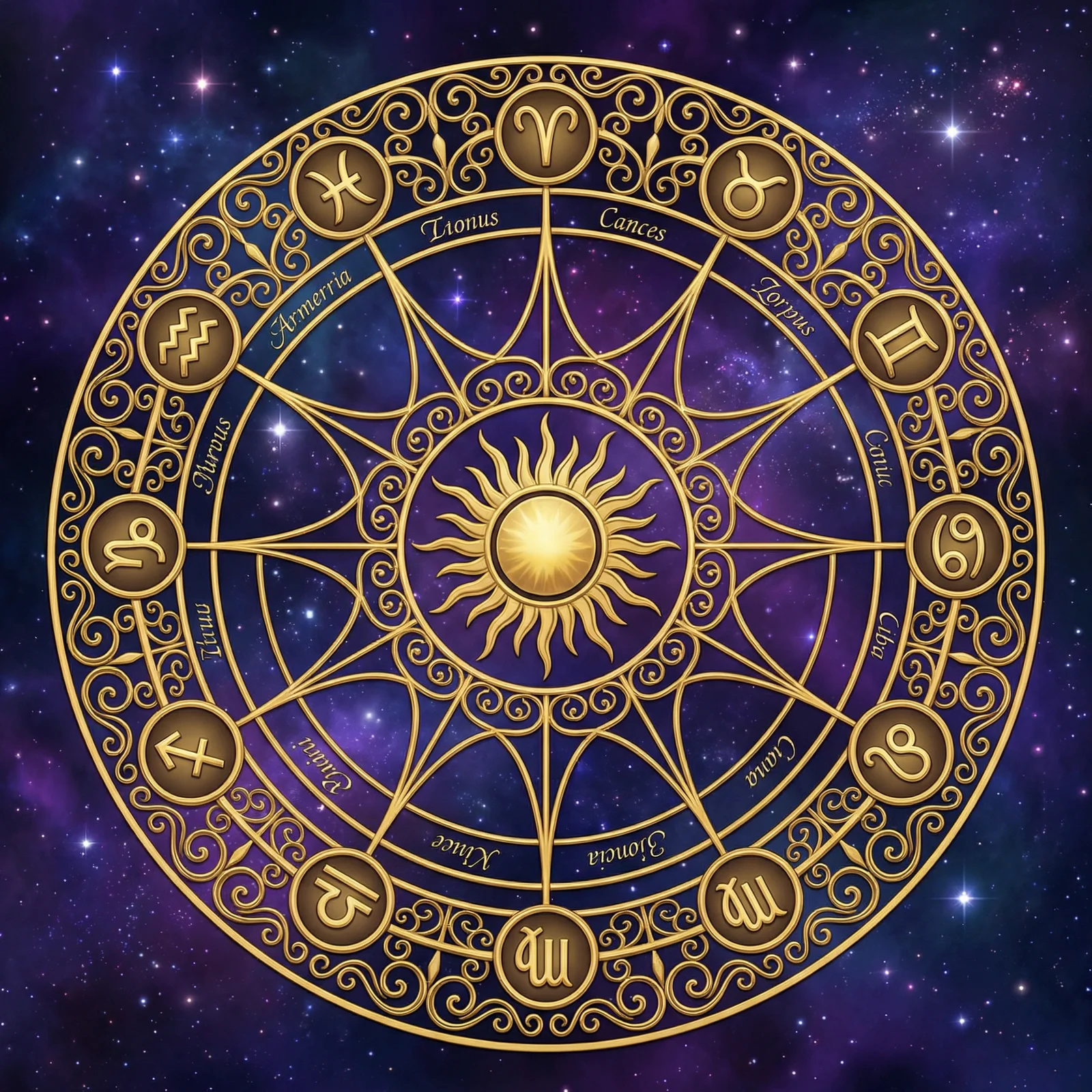 十二宫彩运指数轮盘 - 星象彩运占星馆 - 北京赛车pk10